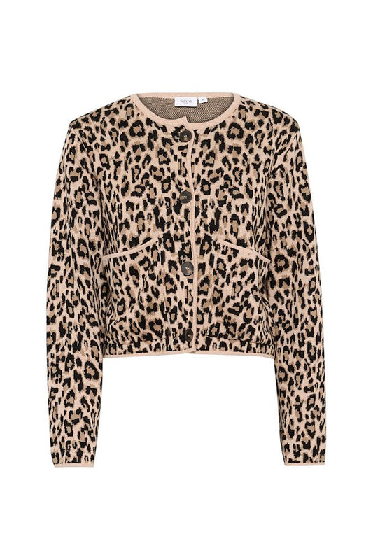 LEOPARD CARDIGAN