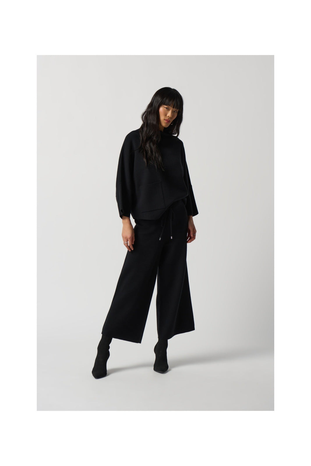 PULL CROP KNIT PANT