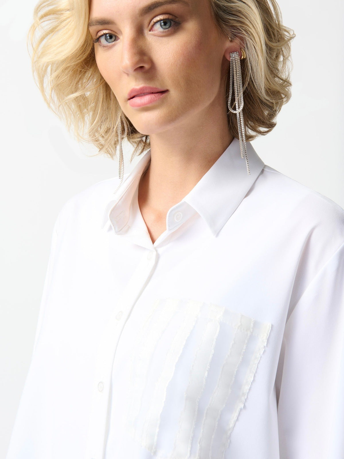 SHEER BACK SHIRT JOSEPH RIBKOFF