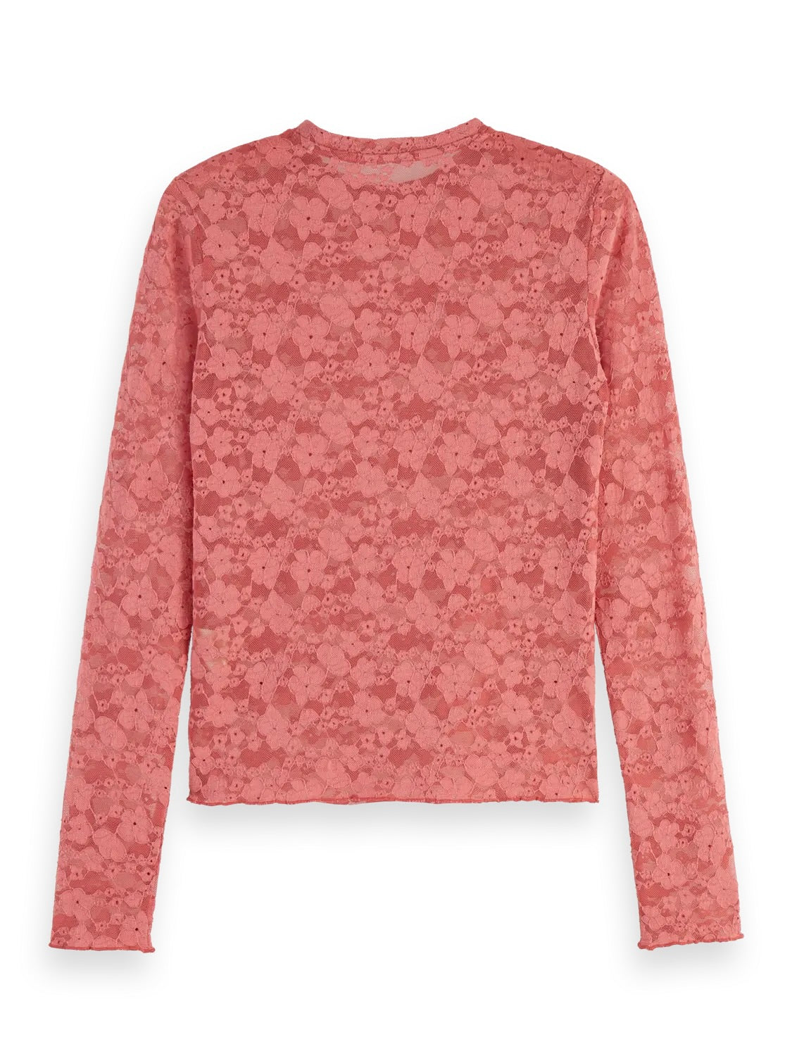 FLORAL LACE LONG SLEEVE TSHIRT