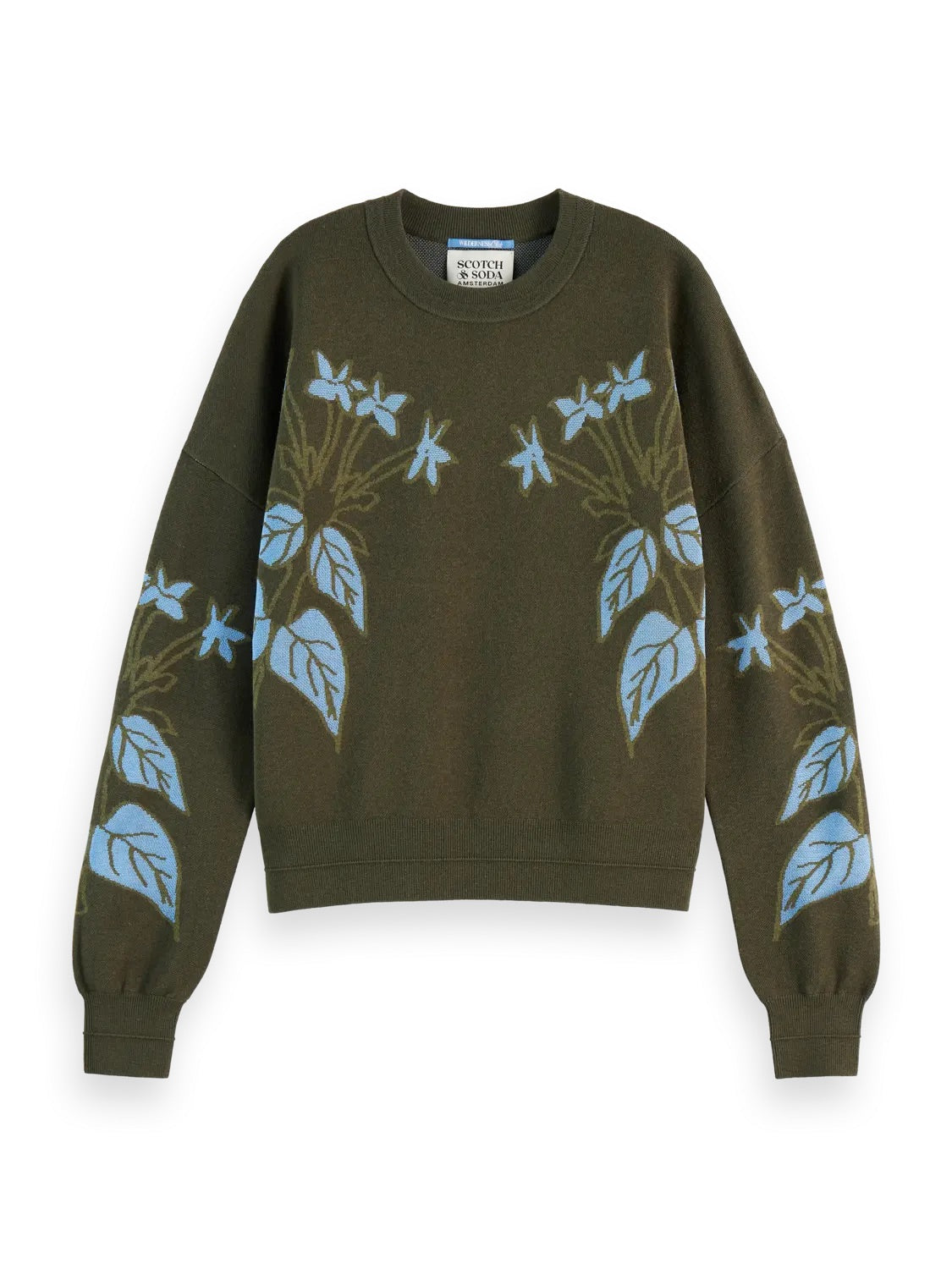 RELAXED JACQUARD PULLOVER SWEATER