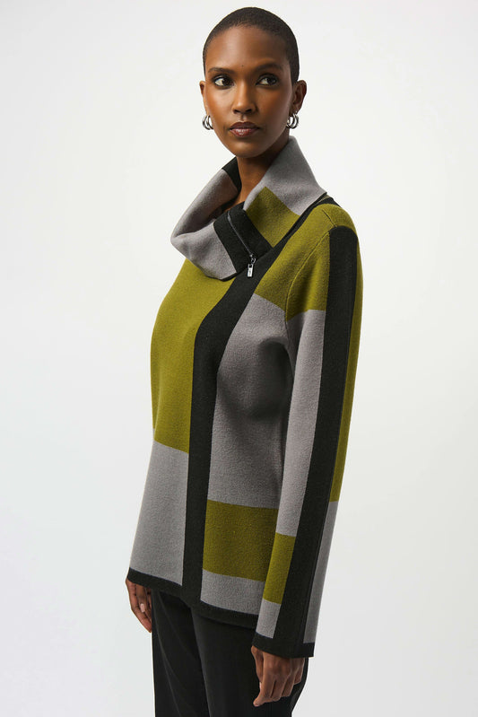COLOUR BLOCK SWEATER