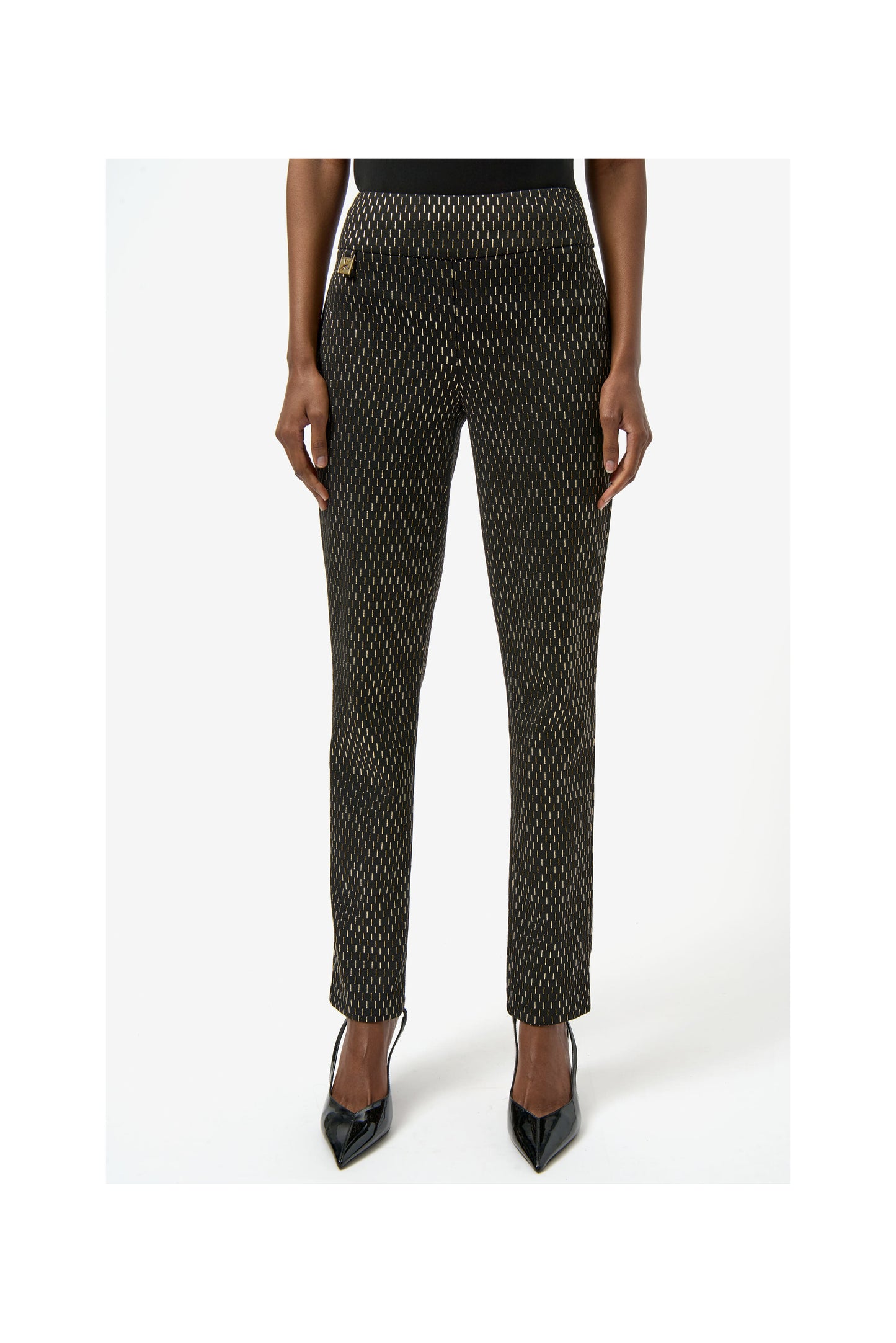 JACQUARD PULL-ON PANT