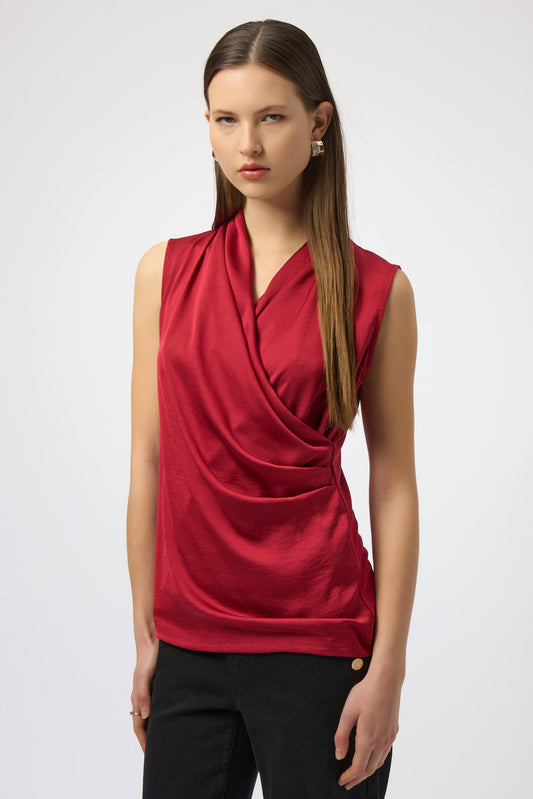 DRAPENECK TOP
