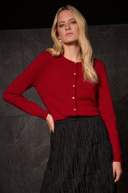 BUTTON FRONT CARDIGAN