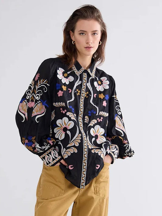 EMBROIDERED BLOUSE SUMMUM