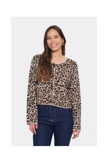 LEOPARD CARDIGAN