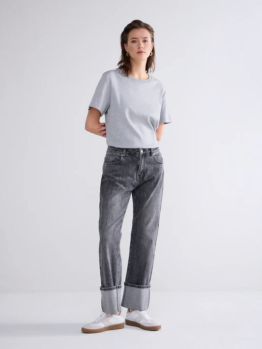 CUFFED DENIM PANT SUMMUM