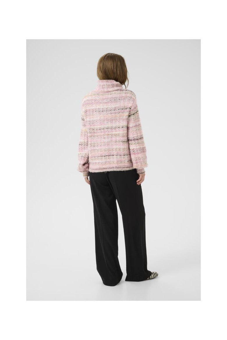 MARBLE ROLLNECK SWEATER