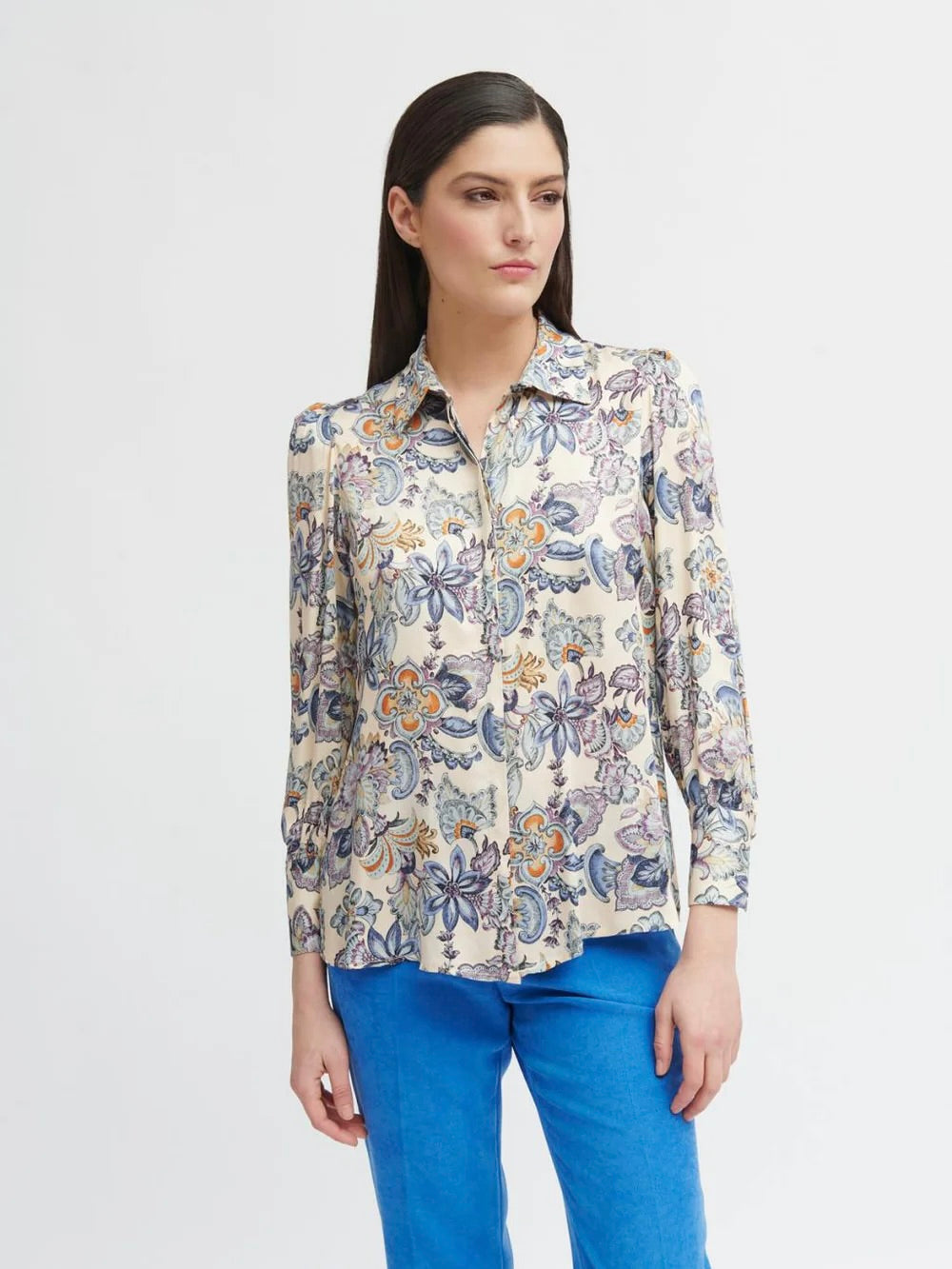 PAISLEY PRINT BLOUSE TINTA & BARILOCHE