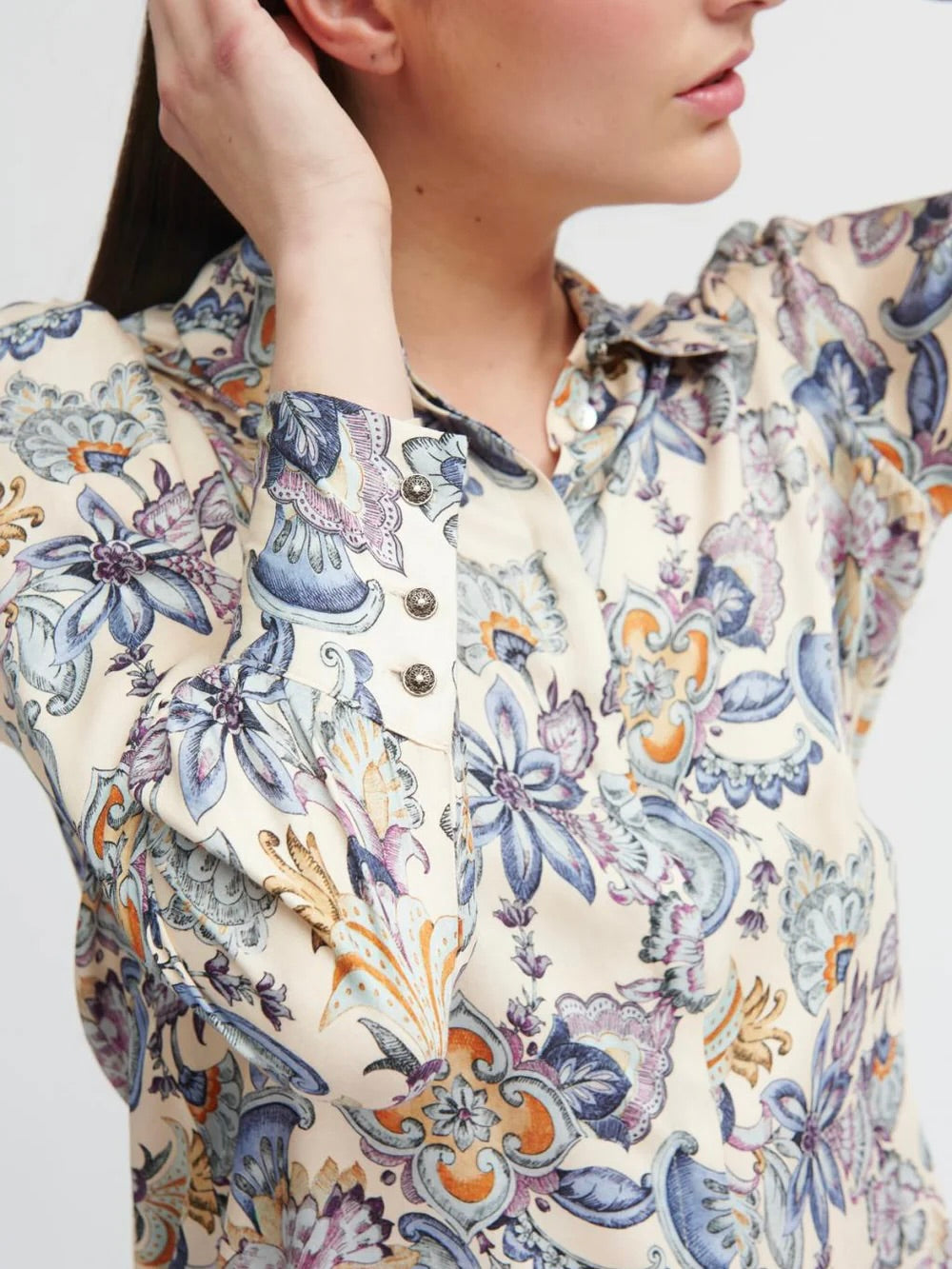 PAISLEY PRINT BLOUSE TINTA & BARILOCHE