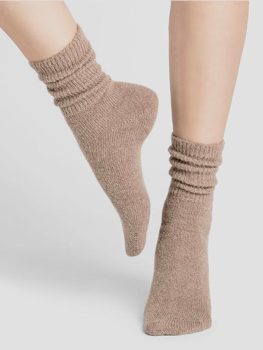 ALPACA WOOL SOCKS BLEUFORET