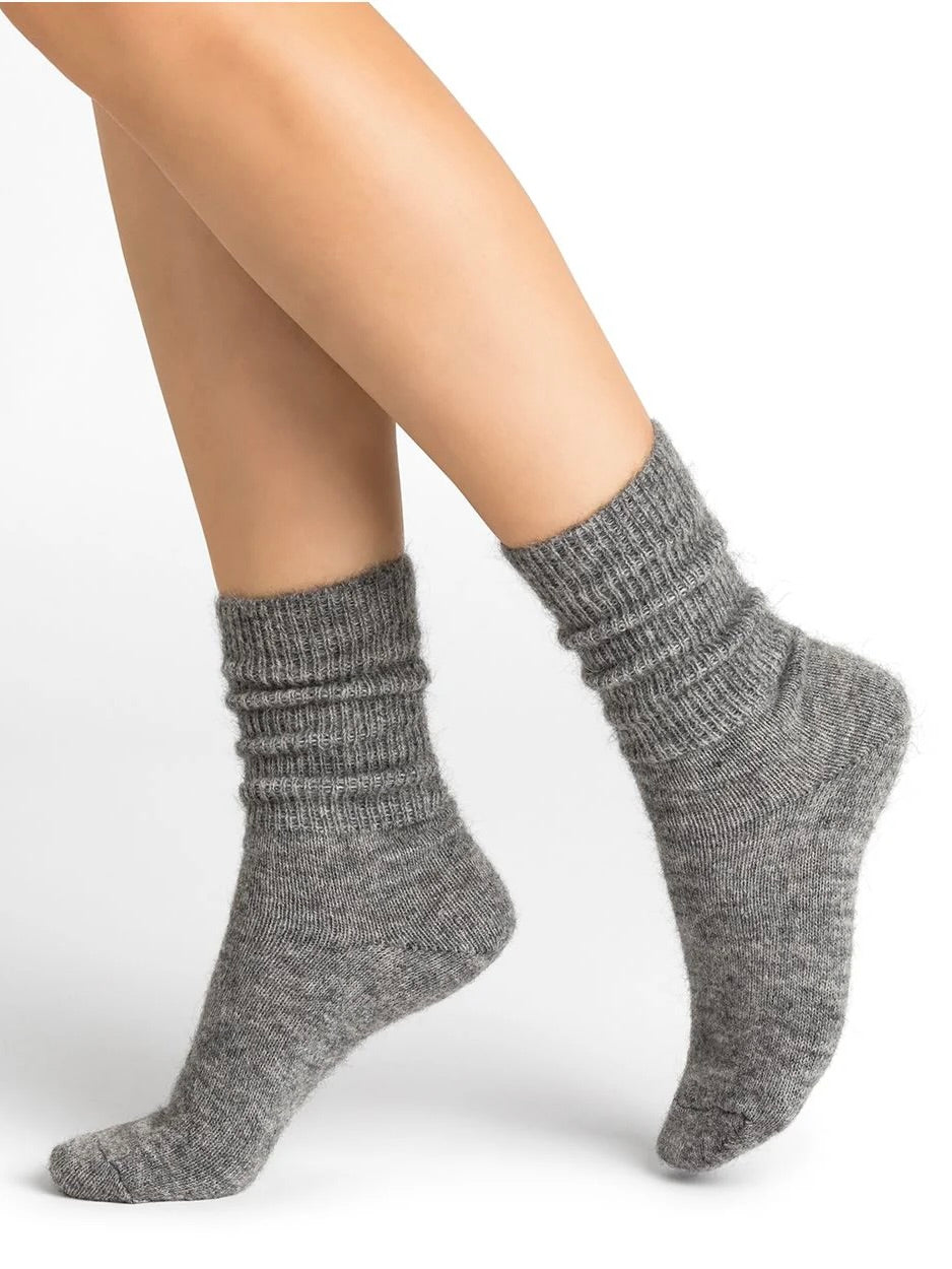 ALPACA WOOL SOCKS BLEUFORET