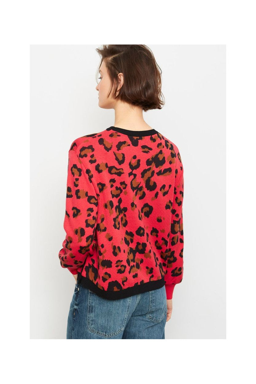 LEOPARD SWEATER