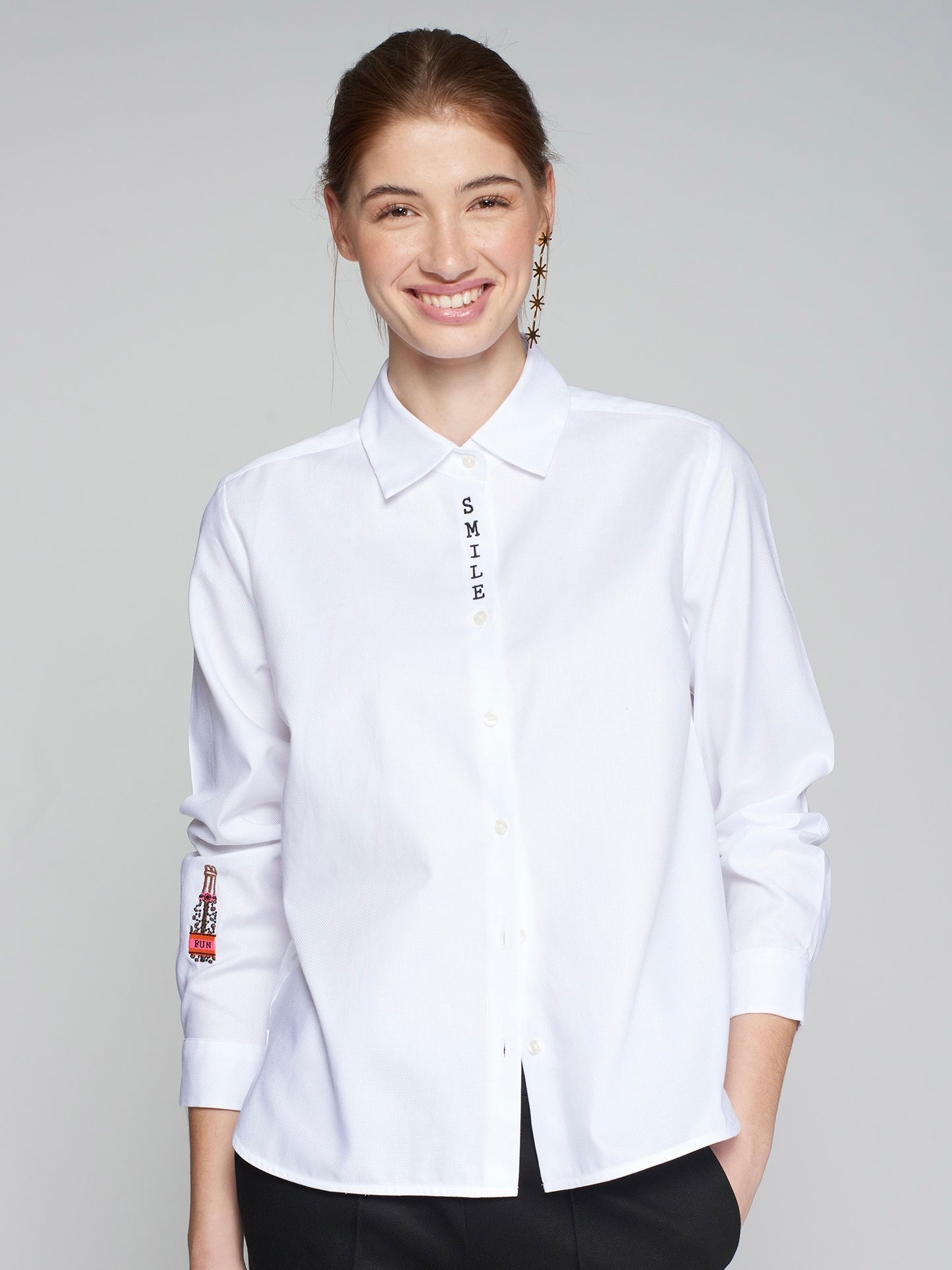 ISABELLA EMBROIDER SHIRT VILAGALLO