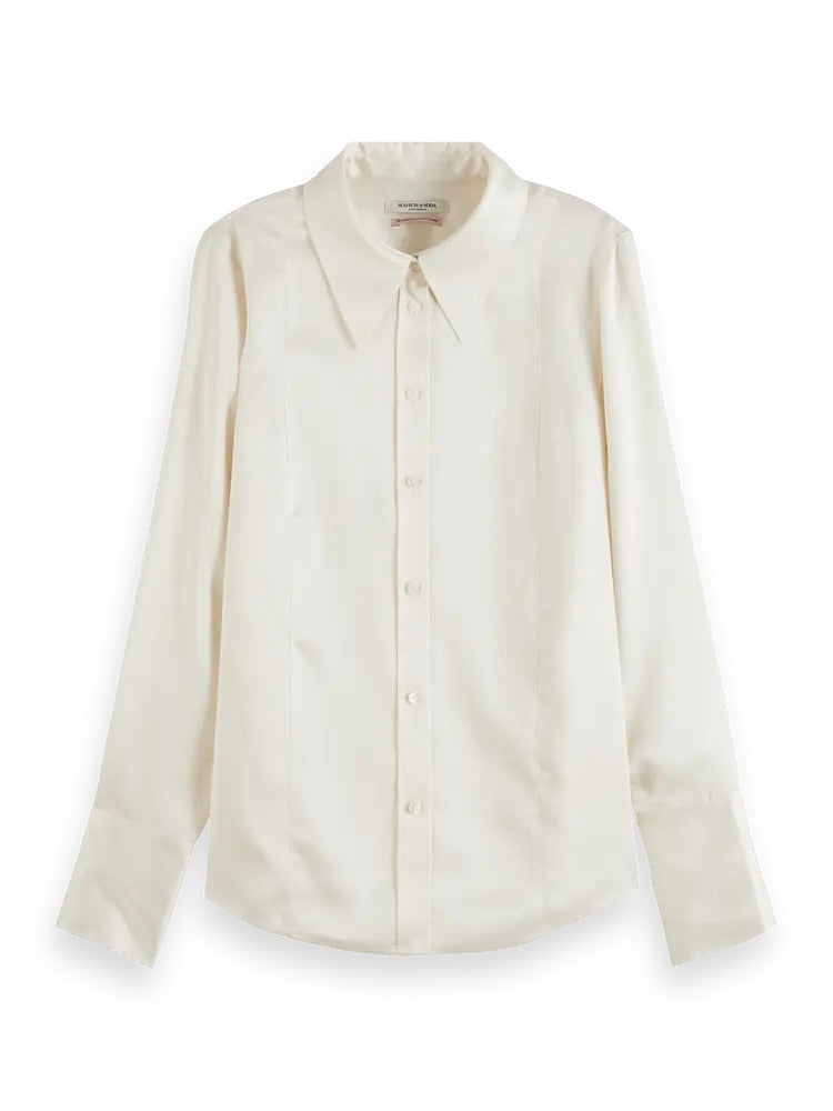 ESSENTIAL SATIN SHIRT SCOTCH & SODA