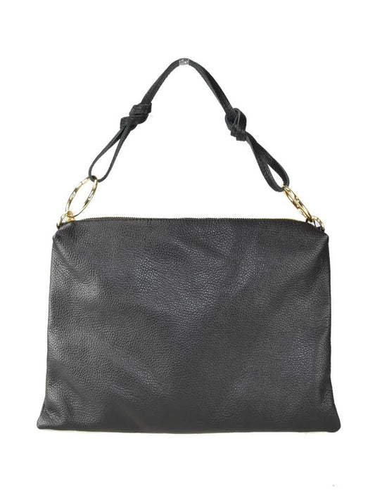 SOFT LEATHER ZIPPER HANDBAG