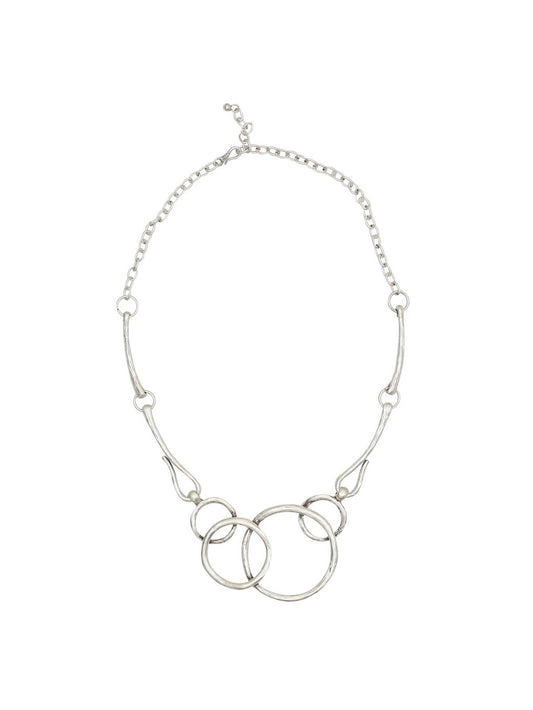 HOOP PEWTER NECKLACE CHANOUR