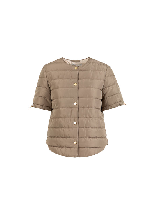 ASTA QUILTED SHORT SLEEVE JACKET