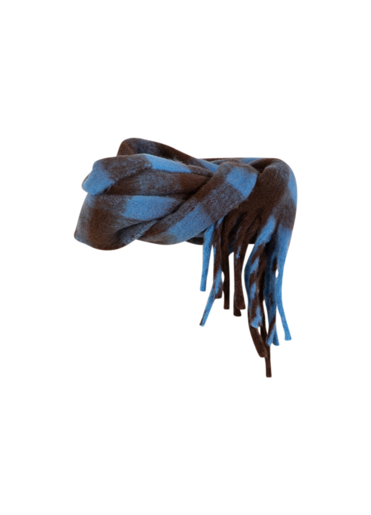 CHECK SCARF