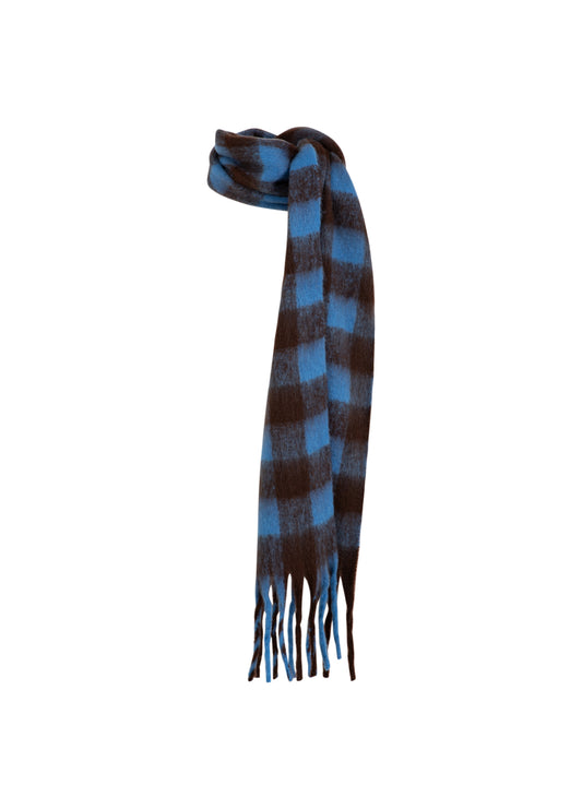 CHECK SCARF