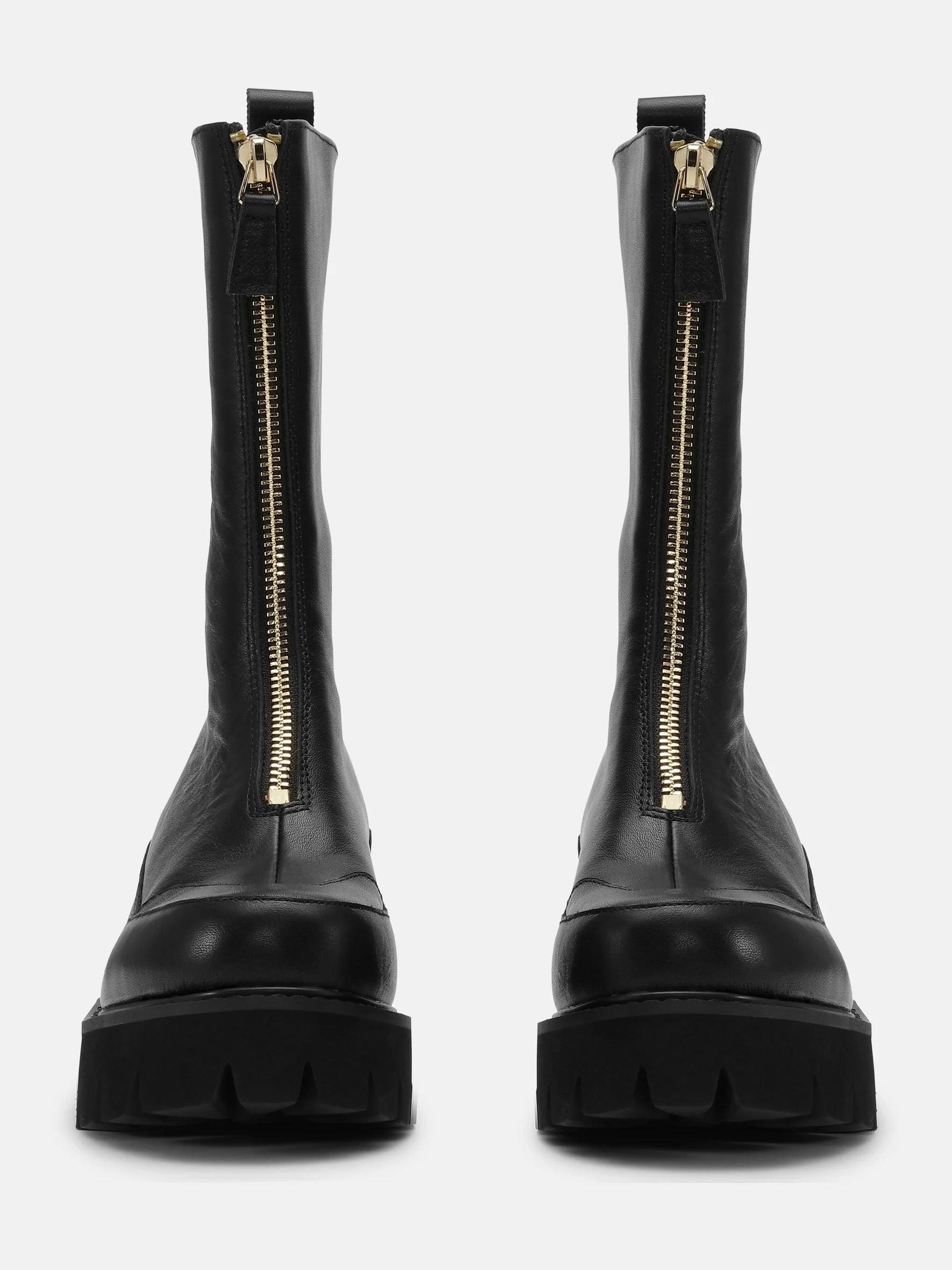 Ilse Jacobsen Miley Leather Boot with Zipper Black 36