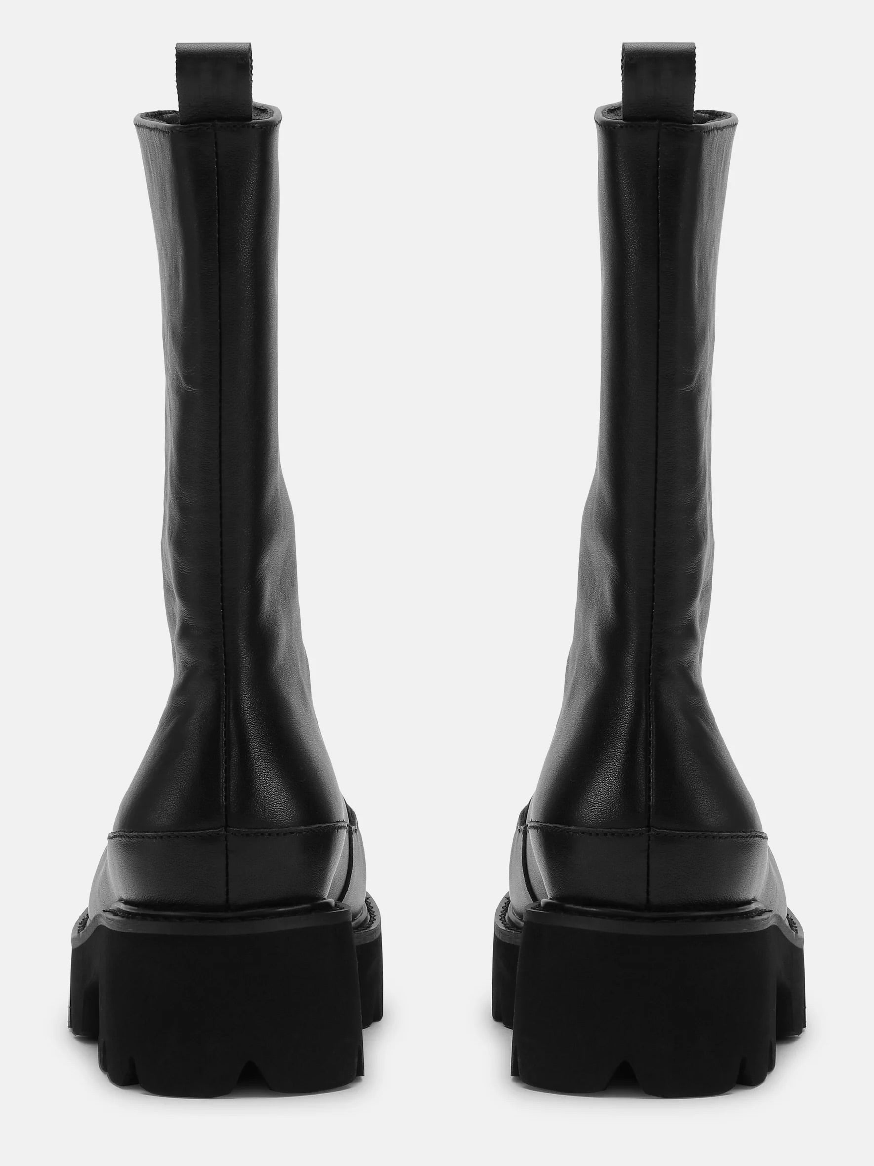 MILEY LEATHER TALL ANKLE BOOT ILSE JACOBSEN