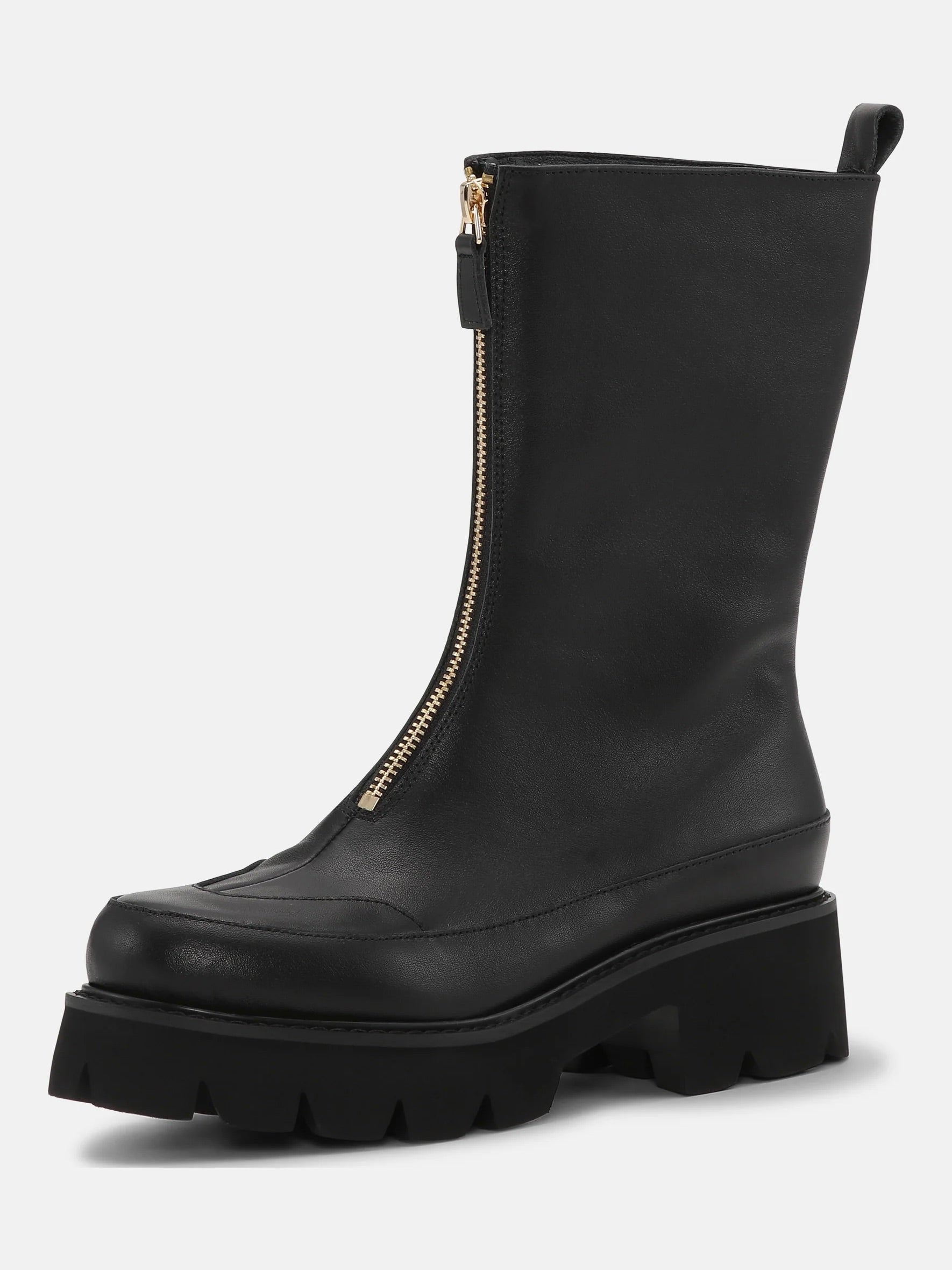 MILEY LEATHER TALL ANKLE BOOT ILSE JACOBSEN