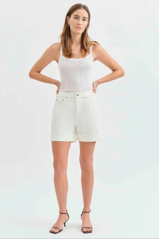 EASY RIDER MID RISE CUFFED SHORT