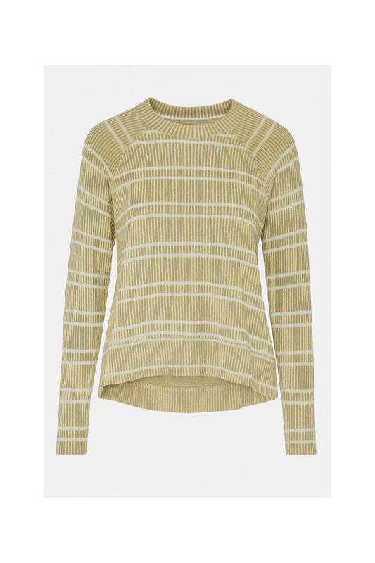 CREW NECK HIGH LOW RAGLAN TOP