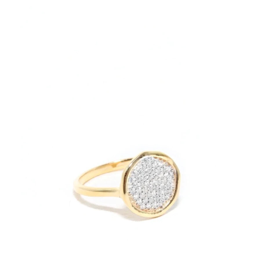 CLAIRE CLEAR CRYSTALS RING