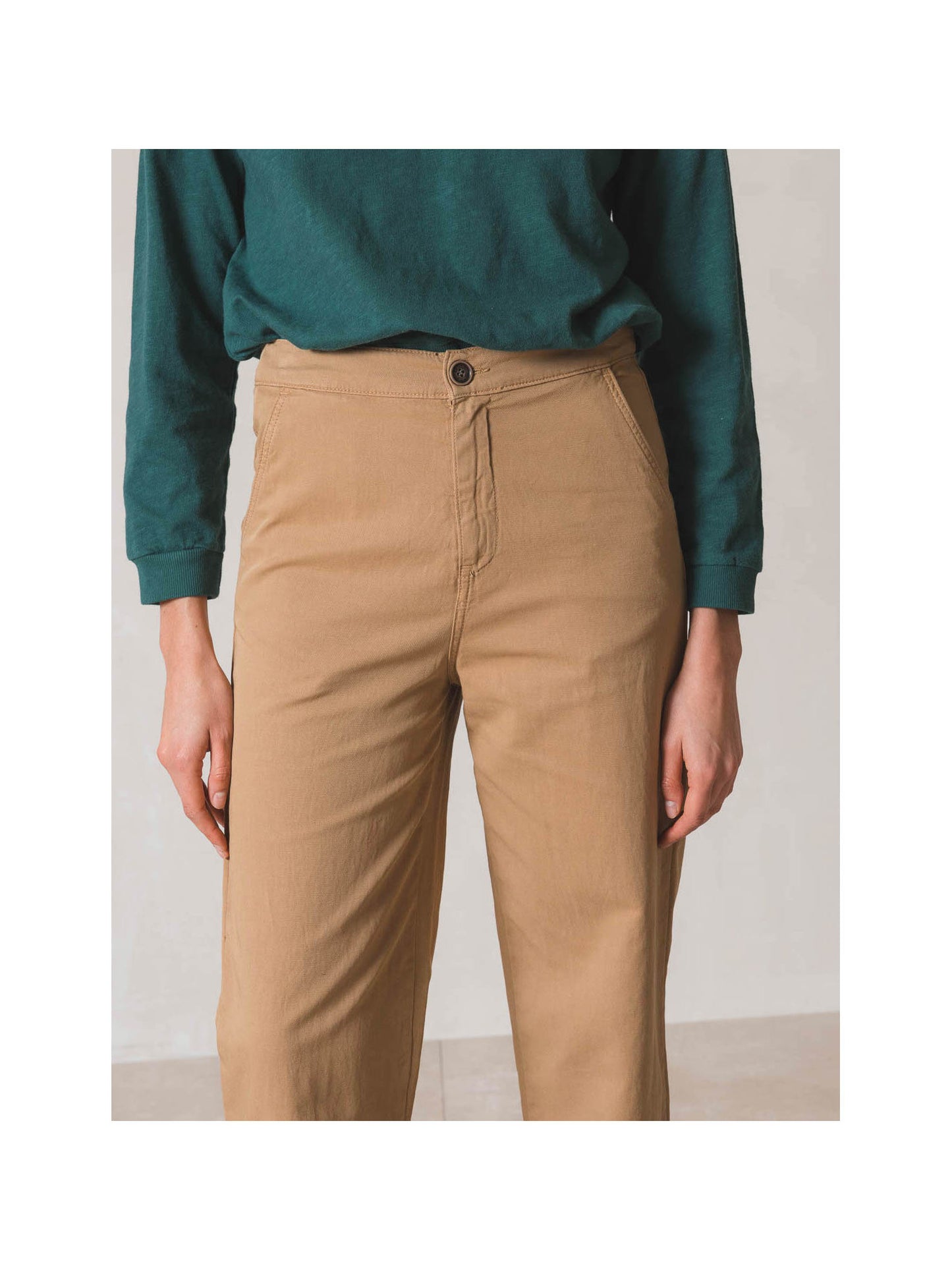 HIGH WAISTED WIDE PANT