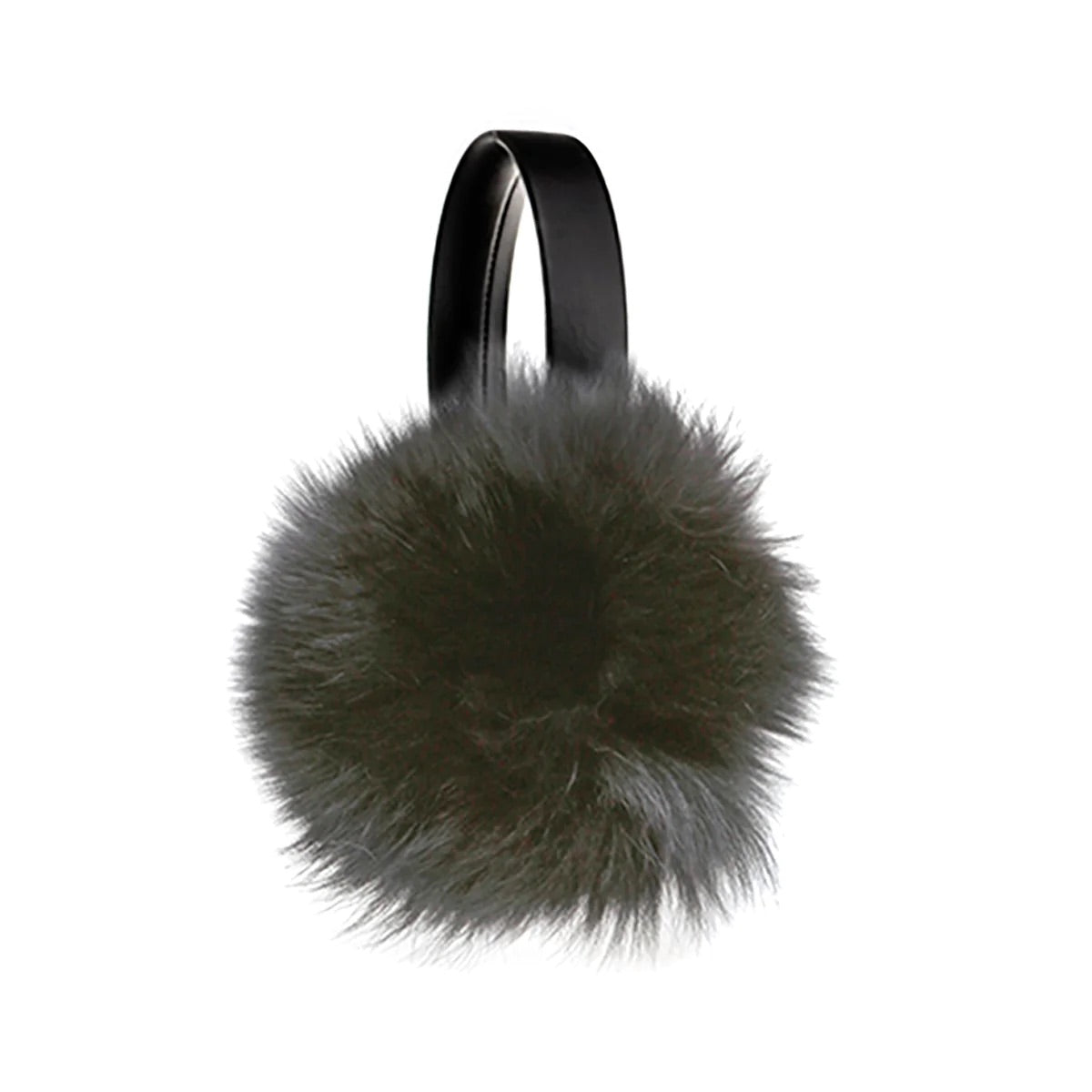 RECYCLE FOX FUR EARMUFFS HARRICANA