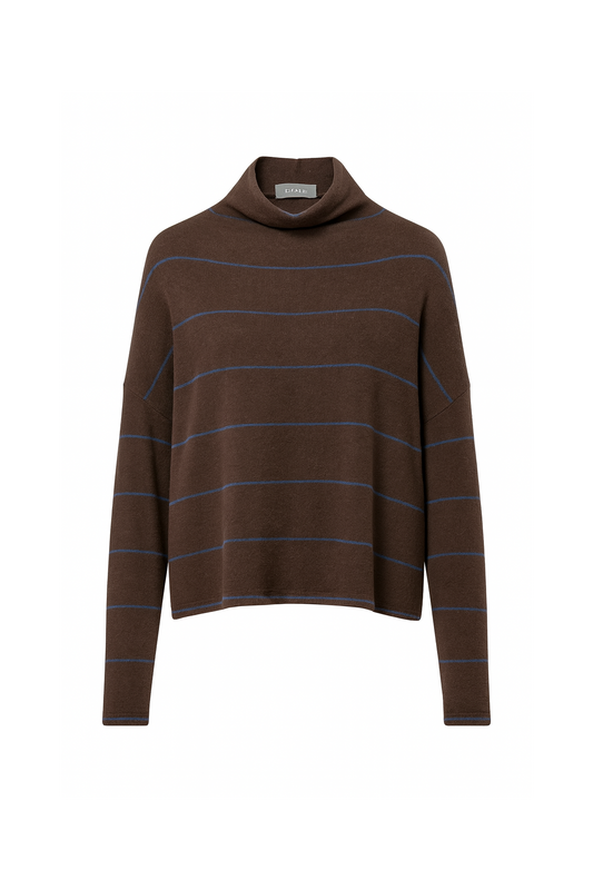 FLEECE MOCK NECK TOP