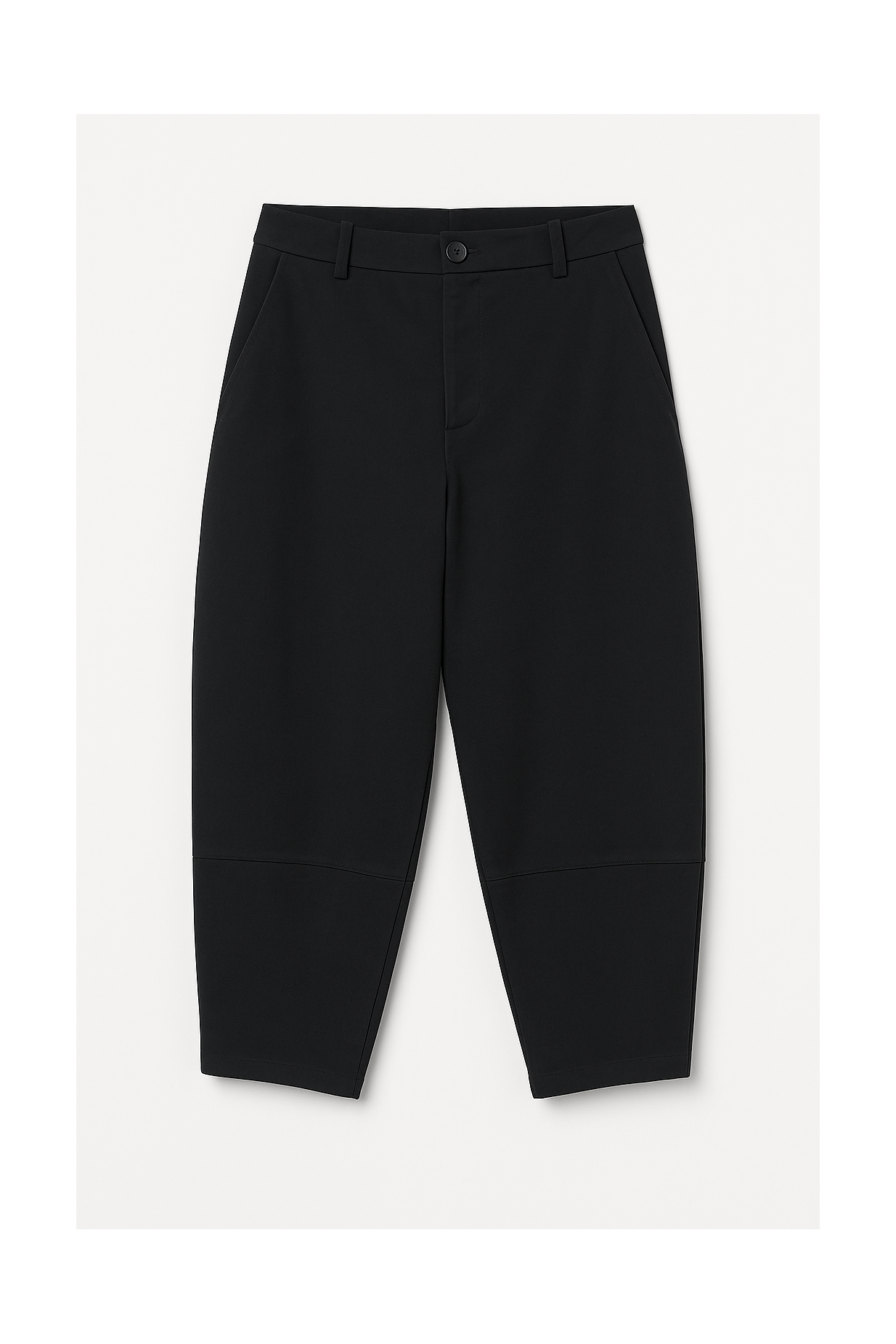 FLY FRONT BARREL PANT