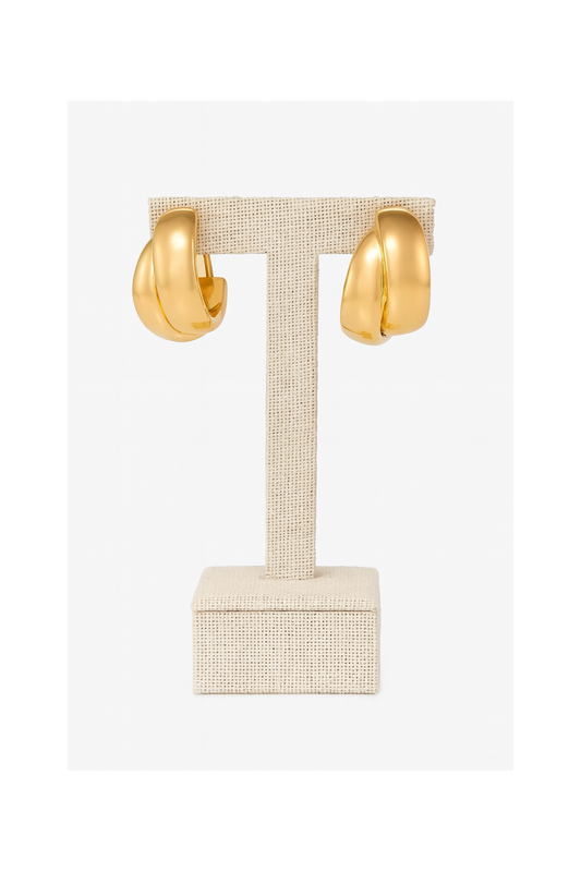 CHUNKY HOOP EARRING