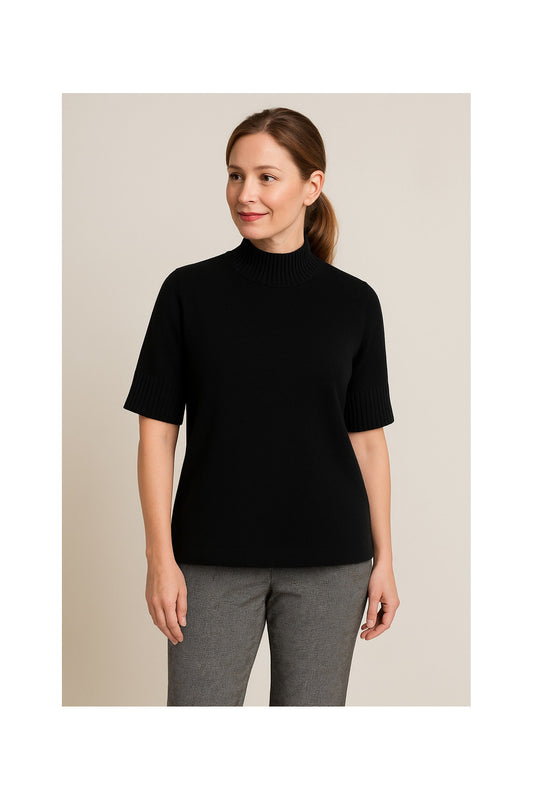 MOCK NECK SWEATER