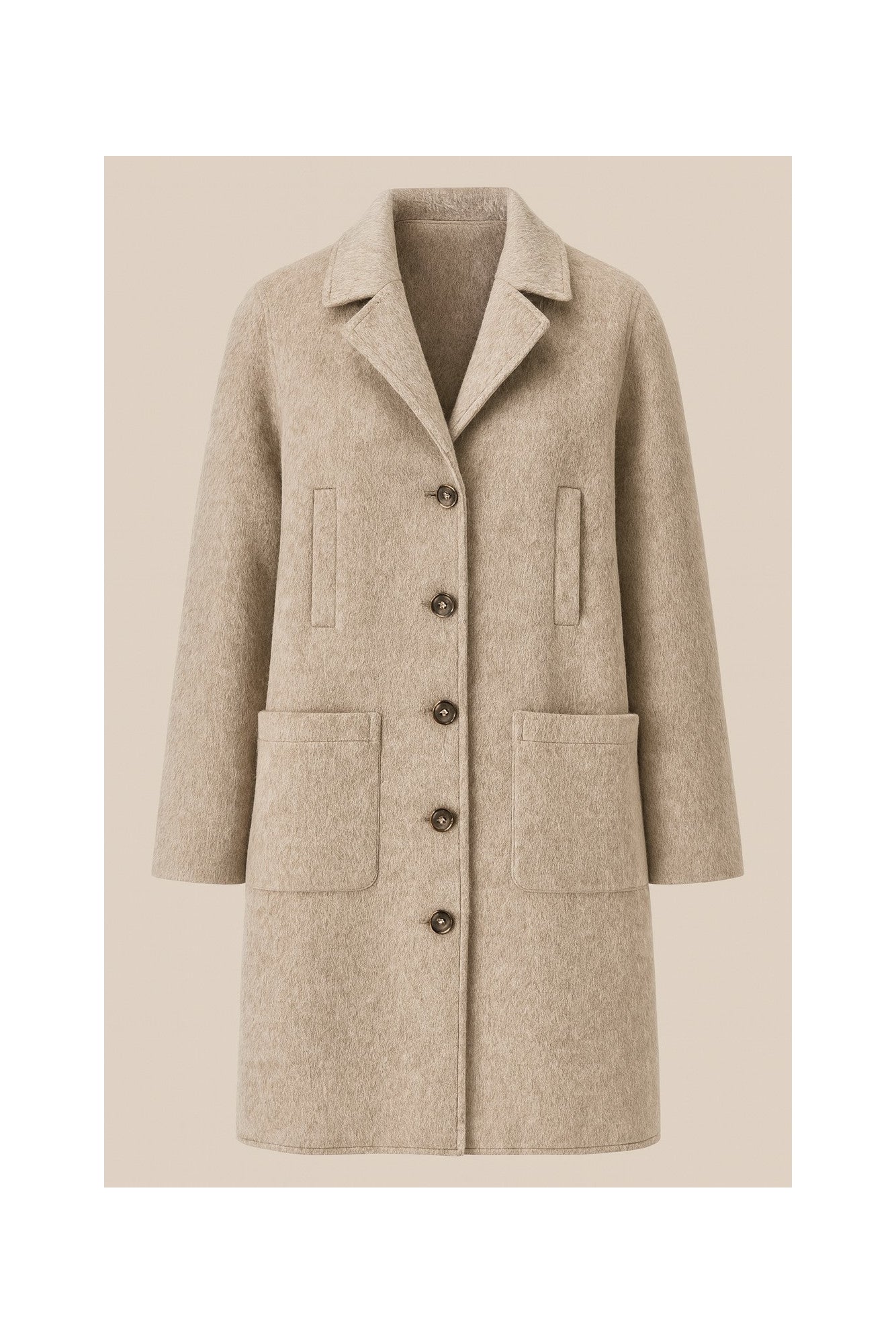 SINGLE BREASTED COAT