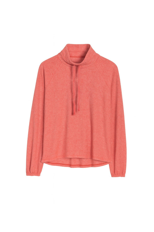 TURTLE NECK HIGH LOW SWEATER