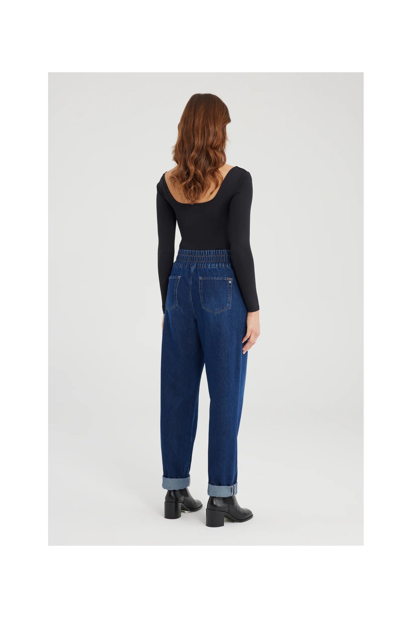 JASMIN HIGH WAIST CROP JEAN