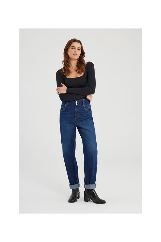 JASMIN HIGH WAIST CROP JEAN