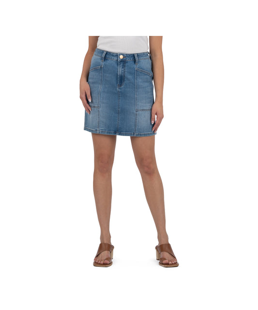 HAYDEN PATCH POCKET SKIRT