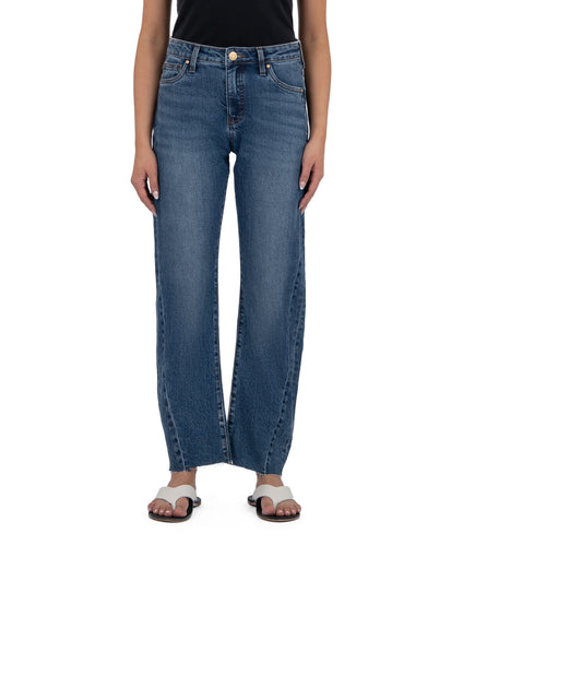 ASHLEY HIGH RISE SLOUCHY BARREL JEAN