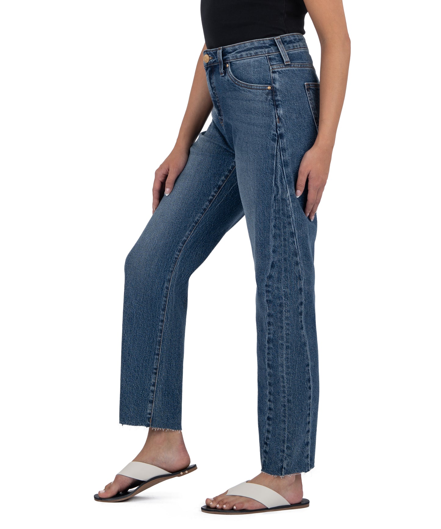 ASHLEY HIGH RISE SLOUCHY BARREL JEAN