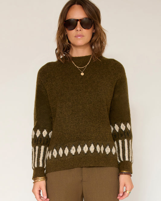KRITI JACQUARD SWEATER