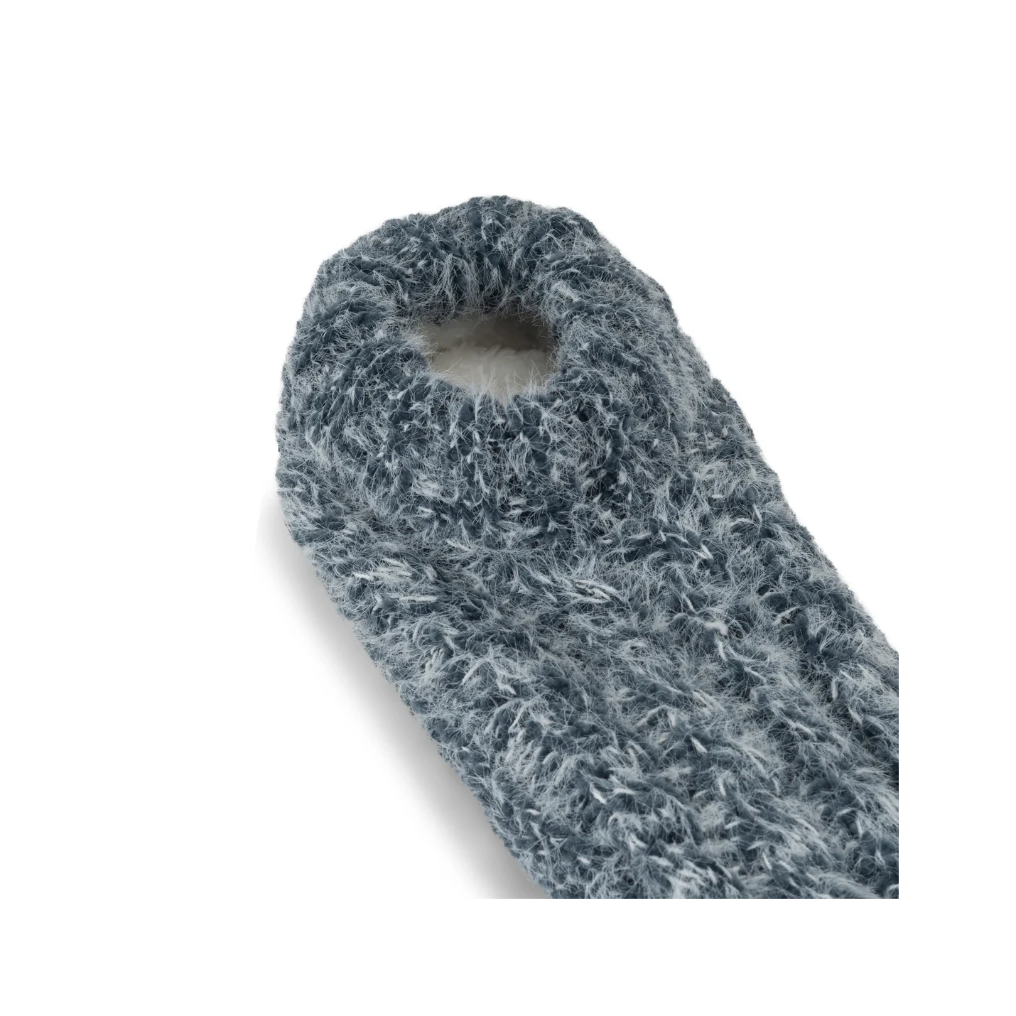 ALL OVER BLUE MELANGE CABLE SLIPPER