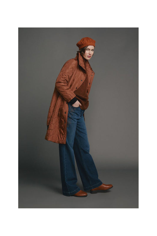 QUILTED LONGER JACKET