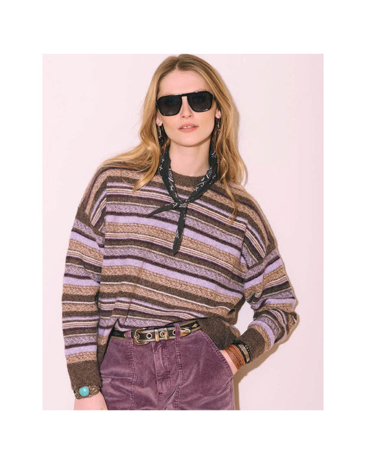 KYARA STRIPED SWEATER