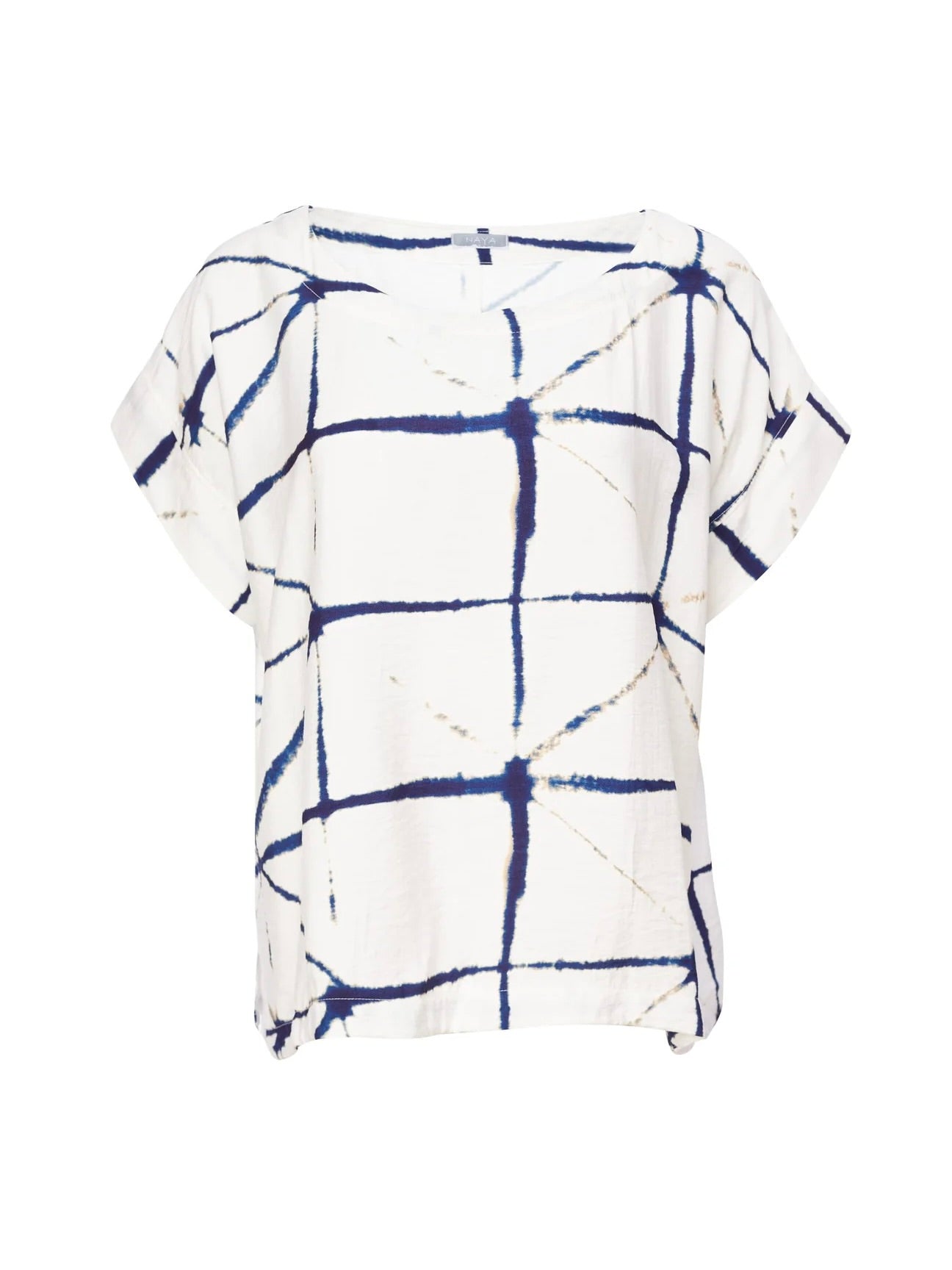 EXTEND SLEEVE PRINT BLOUSE NAYA