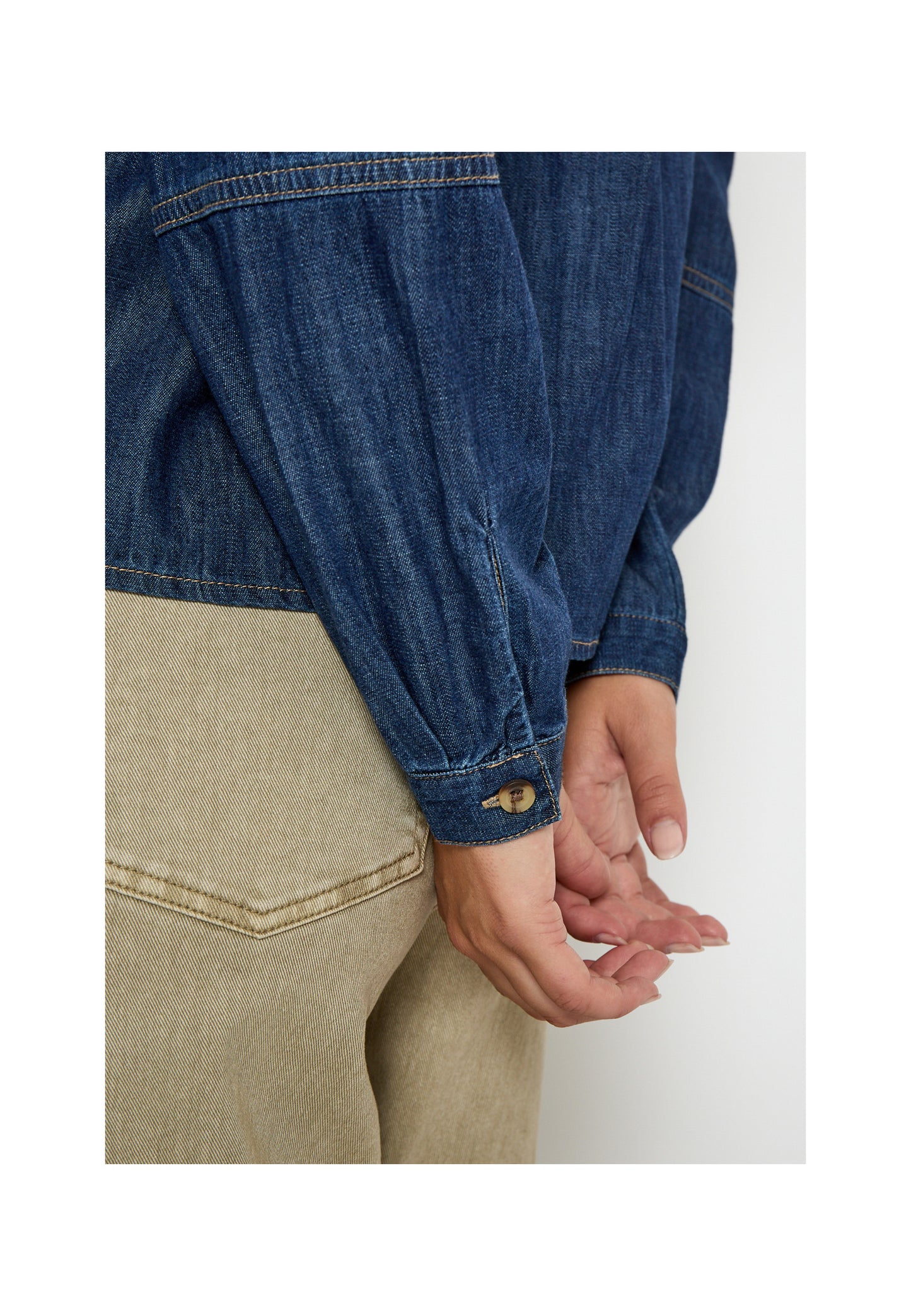 KAIA DENIM SHIRT